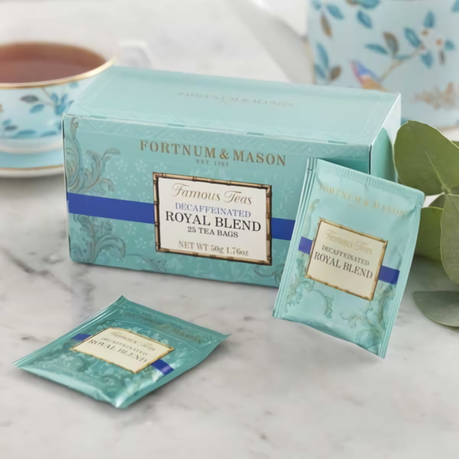 포트넘앤메이슨 로얄블렌드 디카페인 Royal Blend Decaffeinated, 25 Tea Bag Box