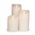 리얼왁스 LED 캔들 화이트 Flame LED Classic white genuine wax candle