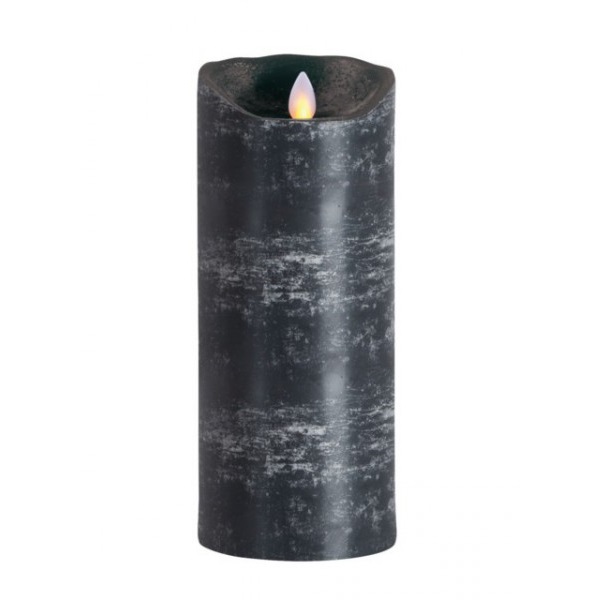 리얼왁스 LED 캔들 앤트러사이트 Flame LED genuine wax candle anthracite