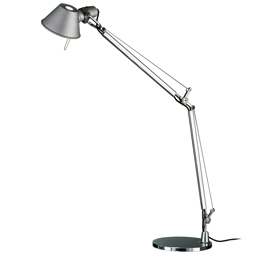 [국내공식정품] 아르떼미데 톨로메오 미니 테이블램프 Tolomeo Mini table lamp Silver - LED (전구포함)