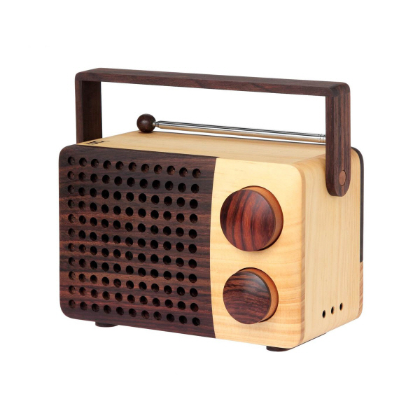 마그노 수제 나무 라디오 Wooden Radio