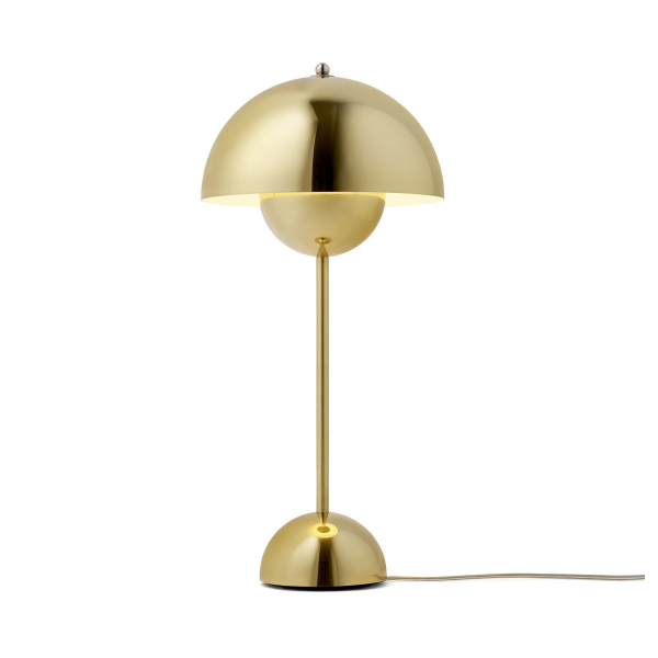 앤트레디션 플라워팟 메탈 VP3 테이블 램프 FlowerPot VP3 Table Lamp, Polished brass