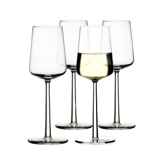 이딸라 에센스 화이트 와인잔 4개 세트 Essence White Wine Glass, 33cl (Set of 4)