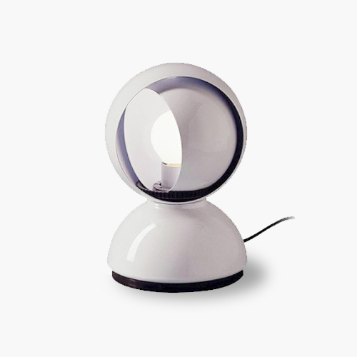 [국내공식정품] 아르떼미데 에클리세 테이블램프 Eclisse Table Lamp, White (전구포함)