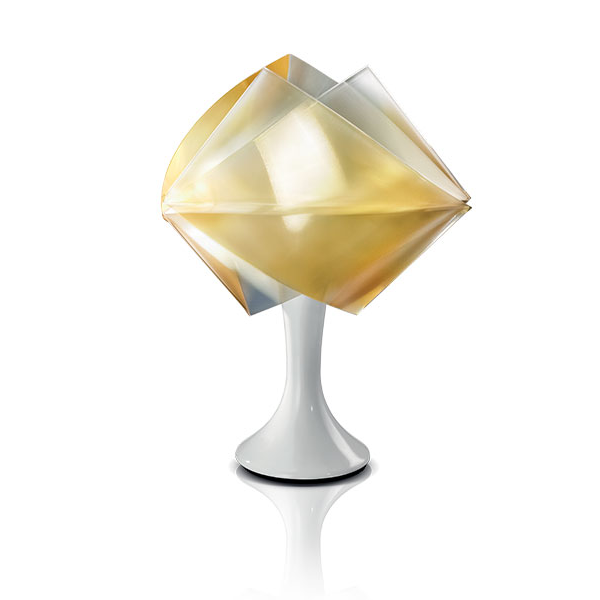GEMMY PRISMA Color Table Lamp, Gold