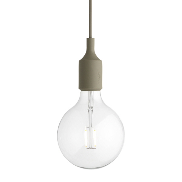 (12월특가) 무토 E27/E26 Pendant Lamp Olive Green LED - 전구포함 [3% 적립]