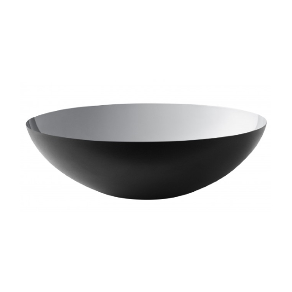 노만코펜하겐 Krenit Salad bowl Steel, Black&Silver