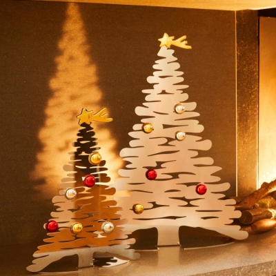 알레시 바크 트리 Bark tree for Christmas White H45cm