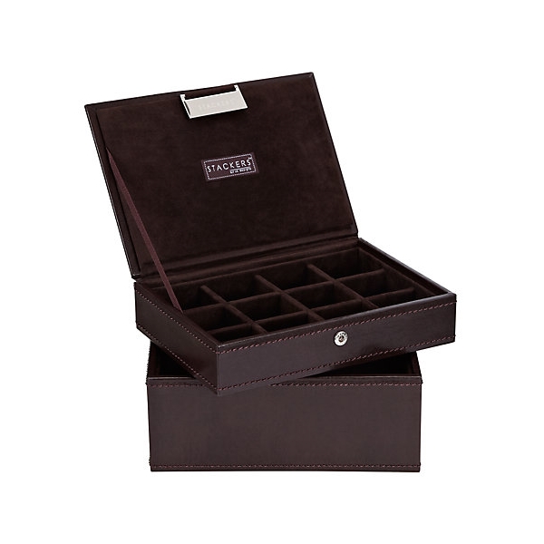 스태커스 Men's Accessory Box, Brown