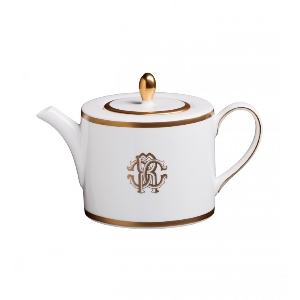 로베르토 카발리 Silk Gold Teapot