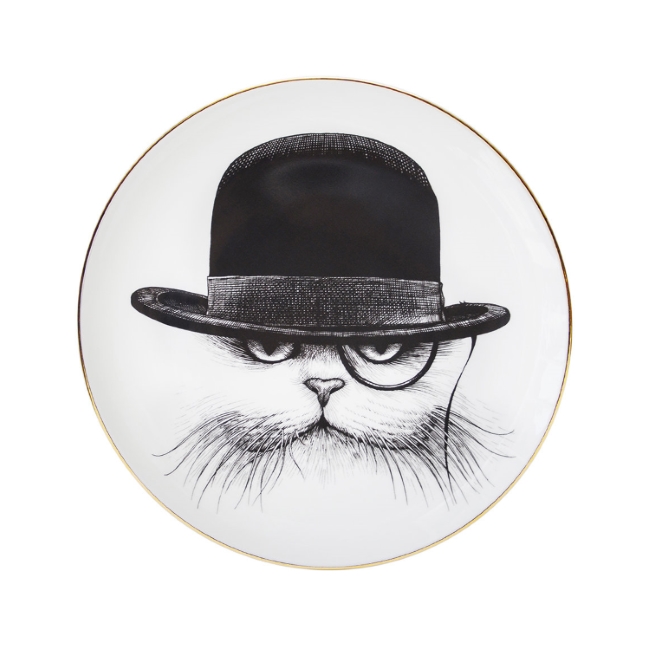 로리도브너 Perfect Plates - Cat Hat Down