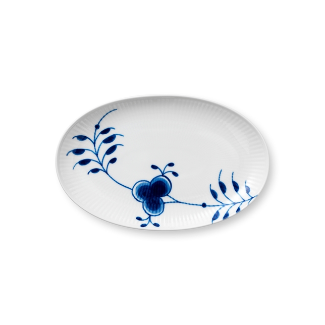 로얄코펜하겐 블루 메가 오벌 Blue Fluted Mega Oval Dish 23cm