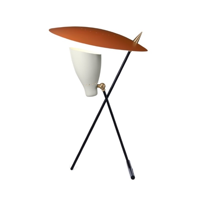 웜노르딕 실루엣 테이블램프 Silhouette Table Lamp, Rusty Red