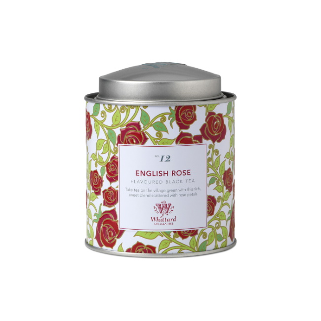 위타드 잉글리시 로즈 Tea Discoveries English Rose Tea Caddy