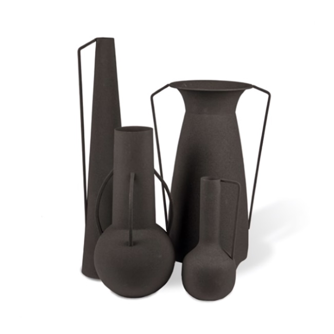 폴스포턴 로망 화병세트 Roman Vases (Set Of 4) Black