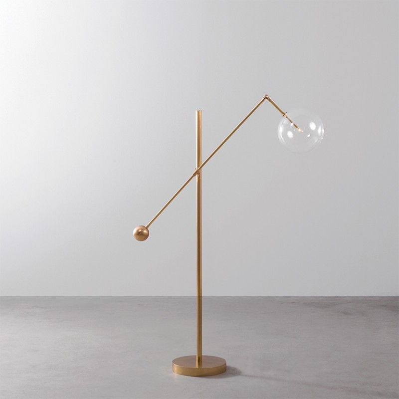 (리빙패밀리세일) 슈웡 Schwung Milan 1 Arm Floor Lamp 플로어램프 (LED 전구 포함, 관부가세 포함)