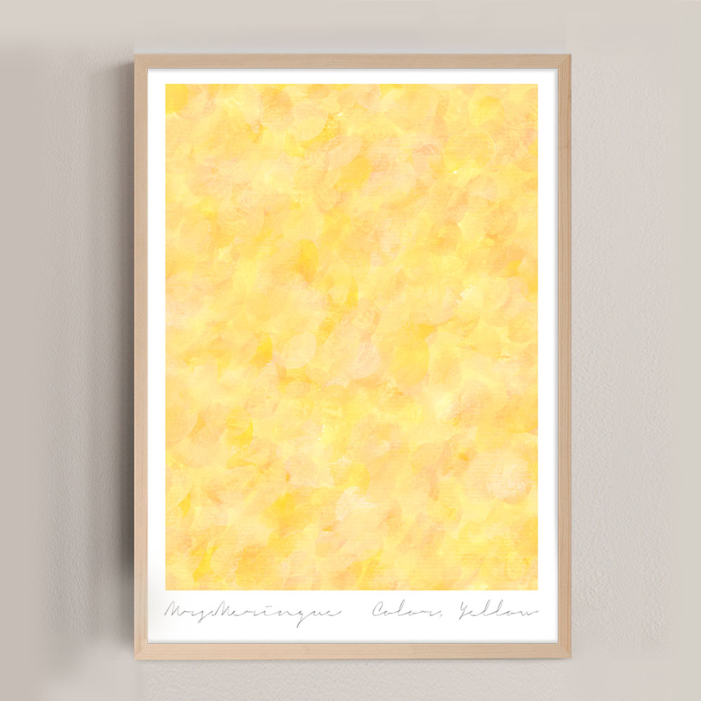 다꼬르피스 포스터 Colors, Yellow poster [5% 적립]