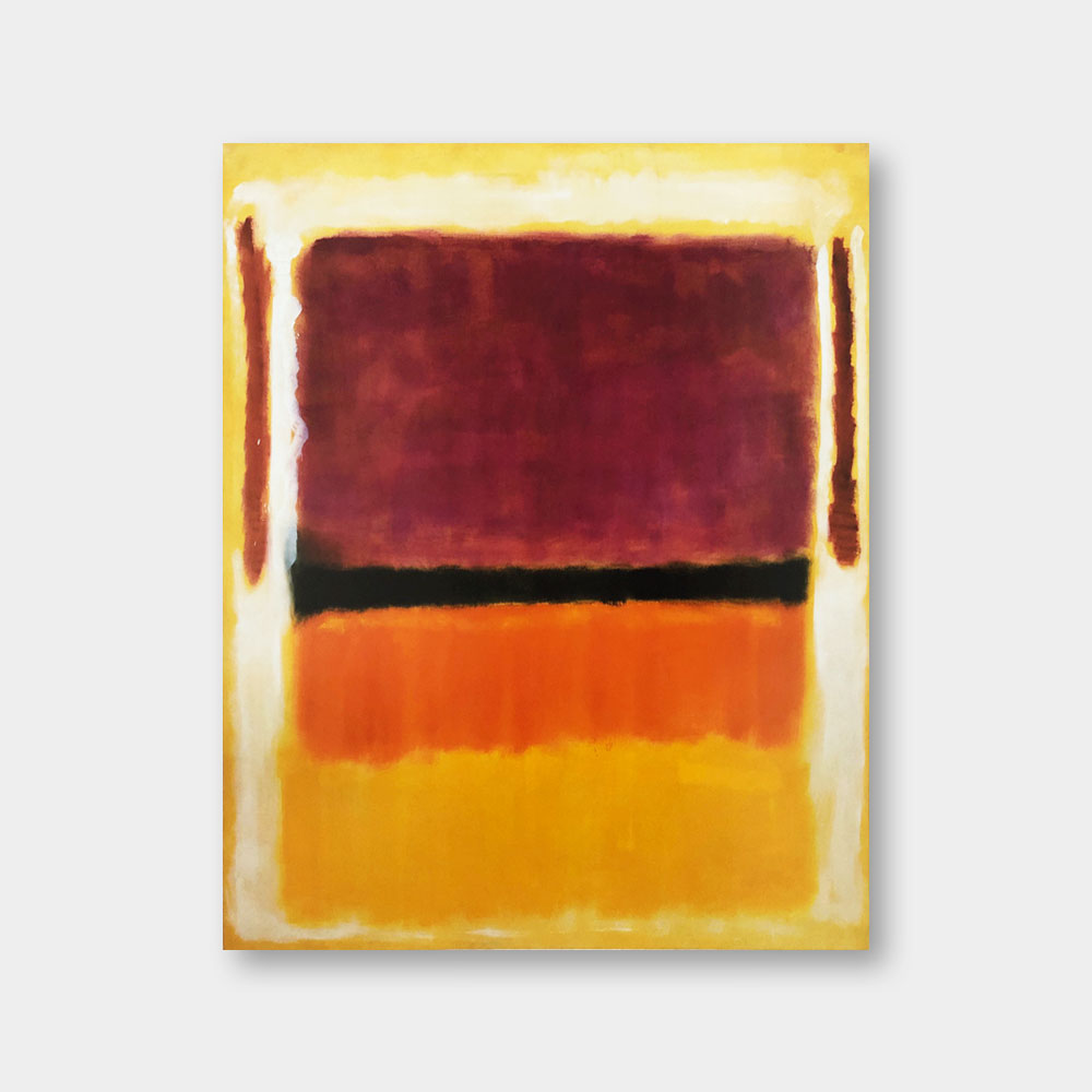 [르위켄단독] 오픈에디션 마크 로스코 Untitled (Violet, Black, Orange, Yellow on White and Red) (액자포함) [3% 적립]