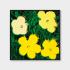 [르위켄단독] 오픈에디션 앤디 워홀 Flowers 1964 (4 Yellow) (액자포함) [3% 적립]