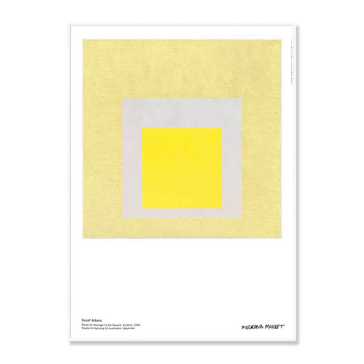 자리스튜디오 포스터 요제프 알베르스 Josef Albers - Study for Homage to the Square, 1960 (액자포함) [3% 적립]