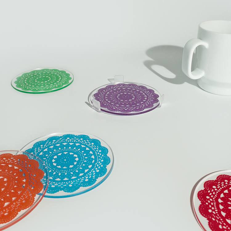 앱톤 Crochet Coaster 티코스터