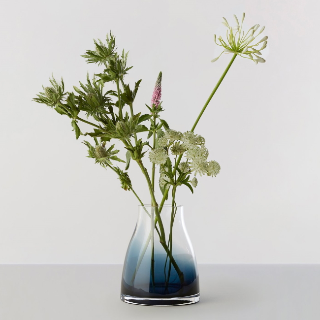 로 컬렉션 No.2 Flower Vase Indigo Blue