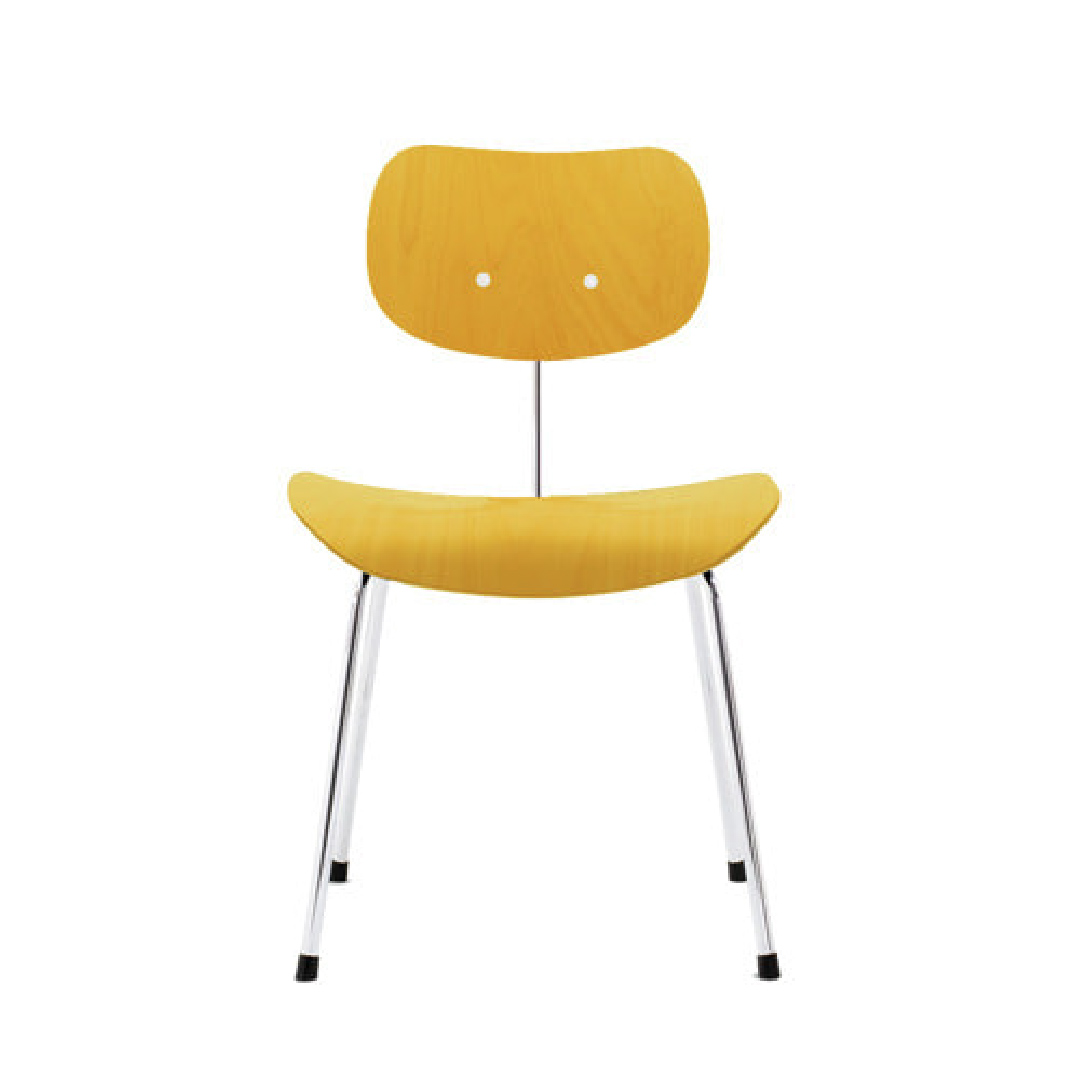 (4월특가) 와일드 스피어스 SE 68 Non-stackable Chair Yellow Stained