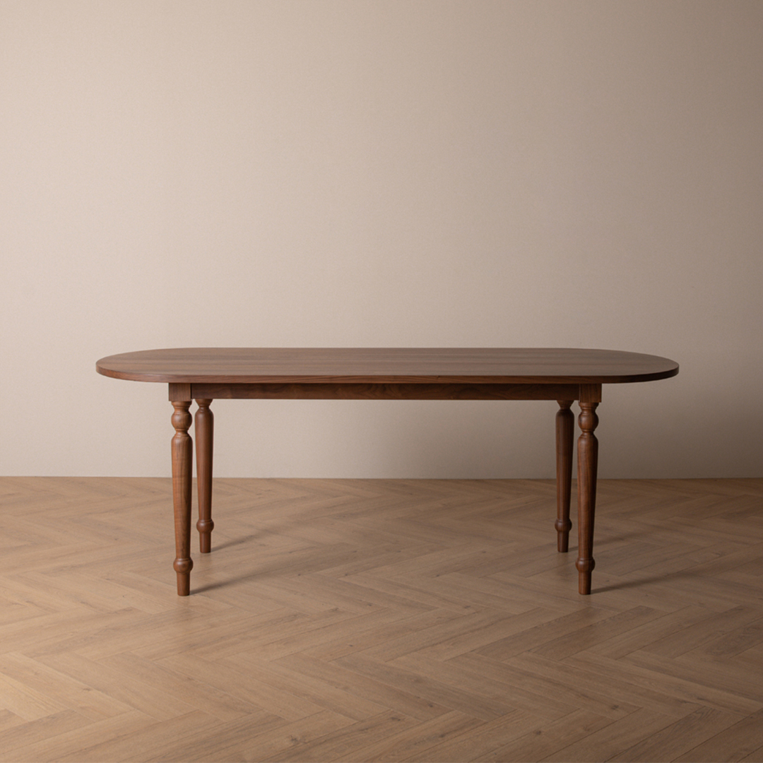 몽키우드 클래식 월넛 테이블 classic walnut table