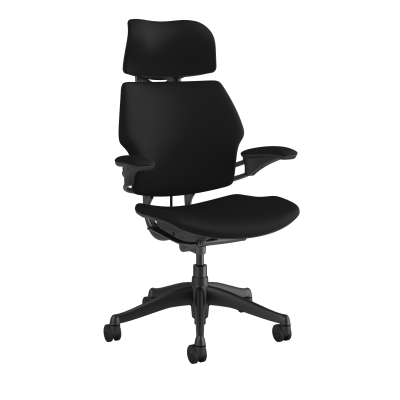 휴먼스케일 프리덤체어 패브릭 (정품 15년보증) Humanscale Freedom Chair Lotus Graphite Black