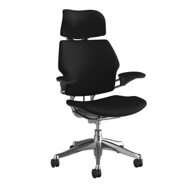 [10%쿠폰] 휴먼스케일 프리덤체어 패브릭 (정품 15년보증) Humanscale Freedom Chair Lotus Aluminum Black