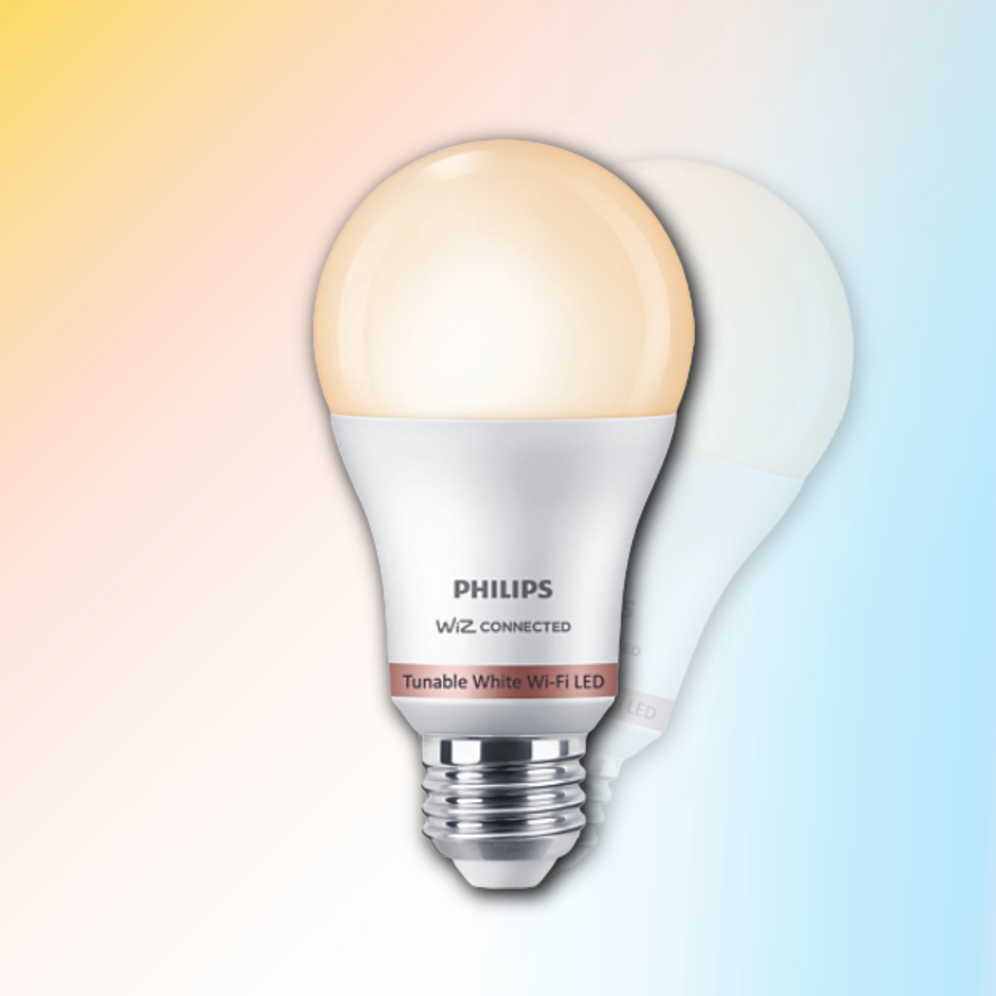 필립스 WiFi 스마트 벌브 LED TW 주광,전구 8W 색온도 밝기 조절 와이파이 (스마트전구)