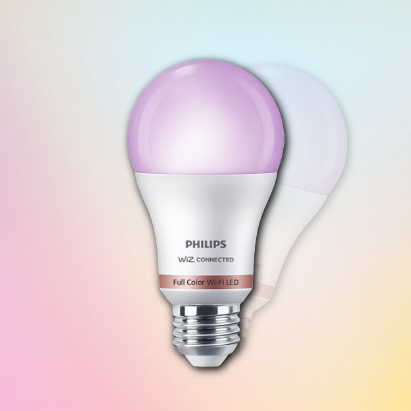 필립스 WiFi 스마트 벌브 LED 컬러 R.G.B 주광색 전구 8W 색온도 밝기 조절 와이파이 (스마트전구)
