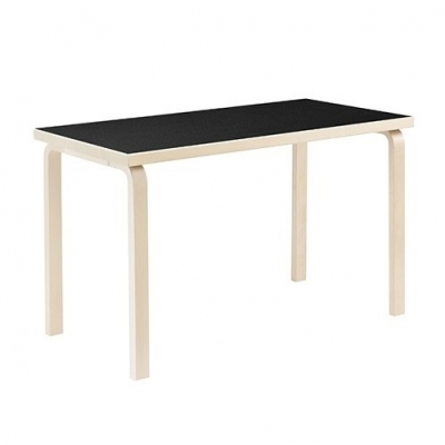 (8주년특가) 아르텍 알토 테이블 Artek Aalto Table Rectangular 81A Black/Birch [3만원 적립]