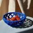 옥타에보 시칠리아 세라믹 바스켓 Sicilia Ceramic Basket Blue Large