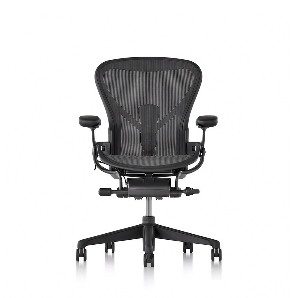 (4월특가) 허먼밀러 뉴 에어론 체어 풀 그라파이트 Herman miller Aeron Full Chair Graphite (12년 AS 보증)