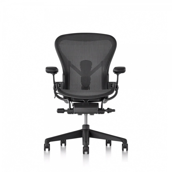 (5월특가) 허먼밀러 뉴 에어론 체어 풀 그라파이트 Herman miller Aeron Full Chair Graphite (12년 AS 보증)
