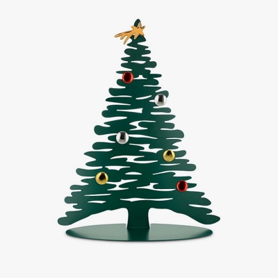 알레시 바크 트리 Bark tree for Christmas Green H45cm