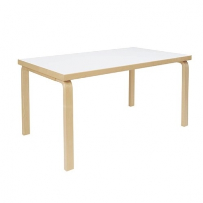 (리빙패밀리세일) 아르텍 알토 테이블 Artek Aalto Table Rectangular 82A White/Birch