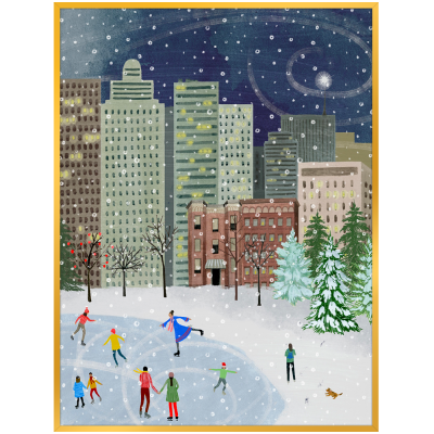 아티쉬 포스터 - 그레이스 포프 Christmas in the City II (액자포함) [5% 적립]