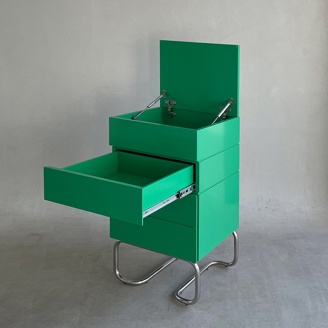 에이피알론드 VIVI chest & drawer / green[3% 적립]