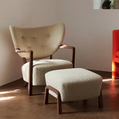 (12월특가) 앤트레디션 울프 라운지체어 &Tradition Wulff Lounge Chair Karakorum 003