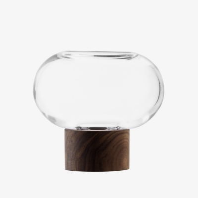 LSA인터내셔널 오블레이트 화병/랜턴 Clear 13.5cm Oblate Vase/Lantern