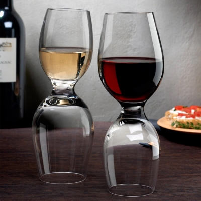 누드글라스 레드 or 화이트 와인잔 세트 Red Or White Wine Glasses (Set of 2)