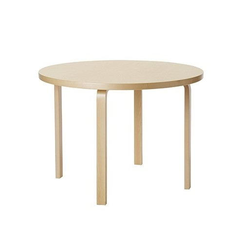 (12월특가) 아르텍 알토 라운드 테이블 Artek Aalto Table Round 90A Birch/Birch