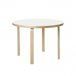 (12월특가) 아르텍 알토 라운드 테이블 Artek Aalto Table Round 90A Birch/Birch