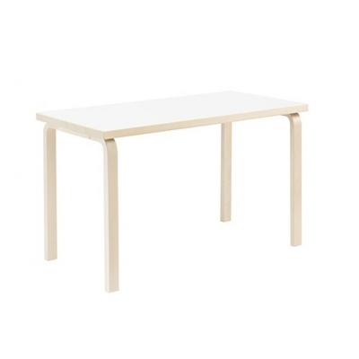 (8주년특가) 아르텍 알토 테이블 Artek Aalto Table Rectangular 80A White/Birch