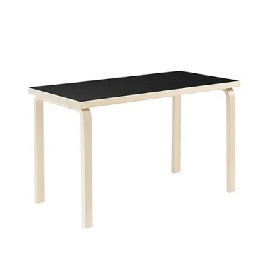 (리빙패밀리세일) 아르텍 알토 테이블 Artek Aalto Table Rectangular 80A Black/Birch