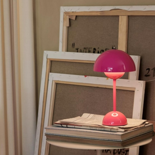 (5월특가) 앤트레디션 플라워팟 VP9 무선 포터블 램프 Flowerpot VP9 Portable Lamp Tangy Pink