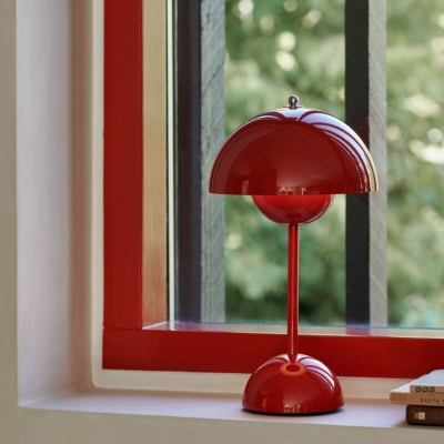 (12월특가) 앤트레디션 플라워팟 VP9 무선 포터블 램프 Flowerpot VP9 Portable Lamp Vermilion Red