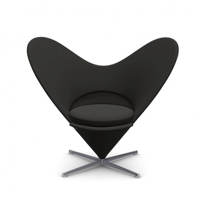 비트라 하트 콘 체어 Vitra Heart Cone Chair Black